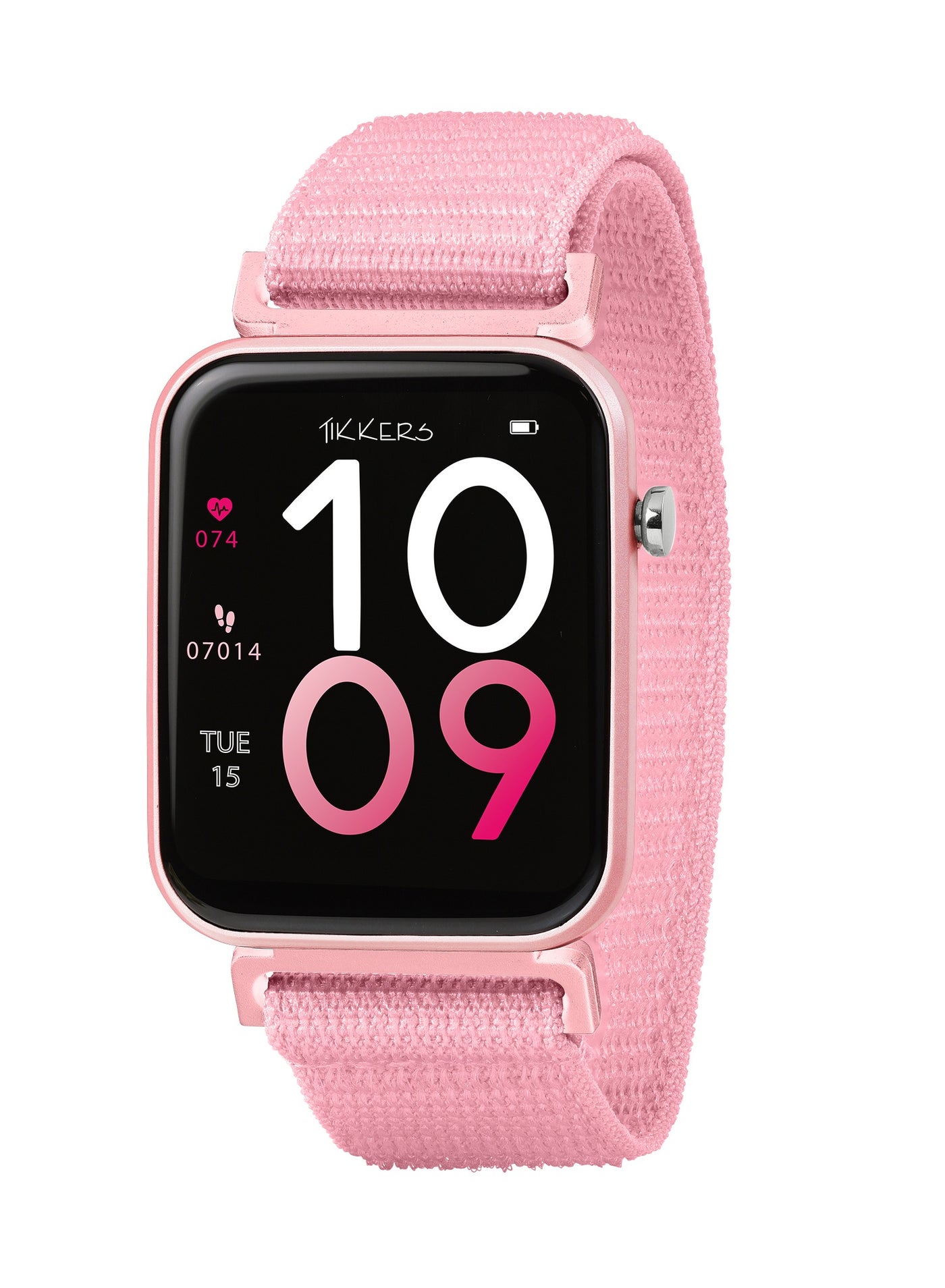 Tikkers Smart Series 13 Pink Riptape Strap Smart…