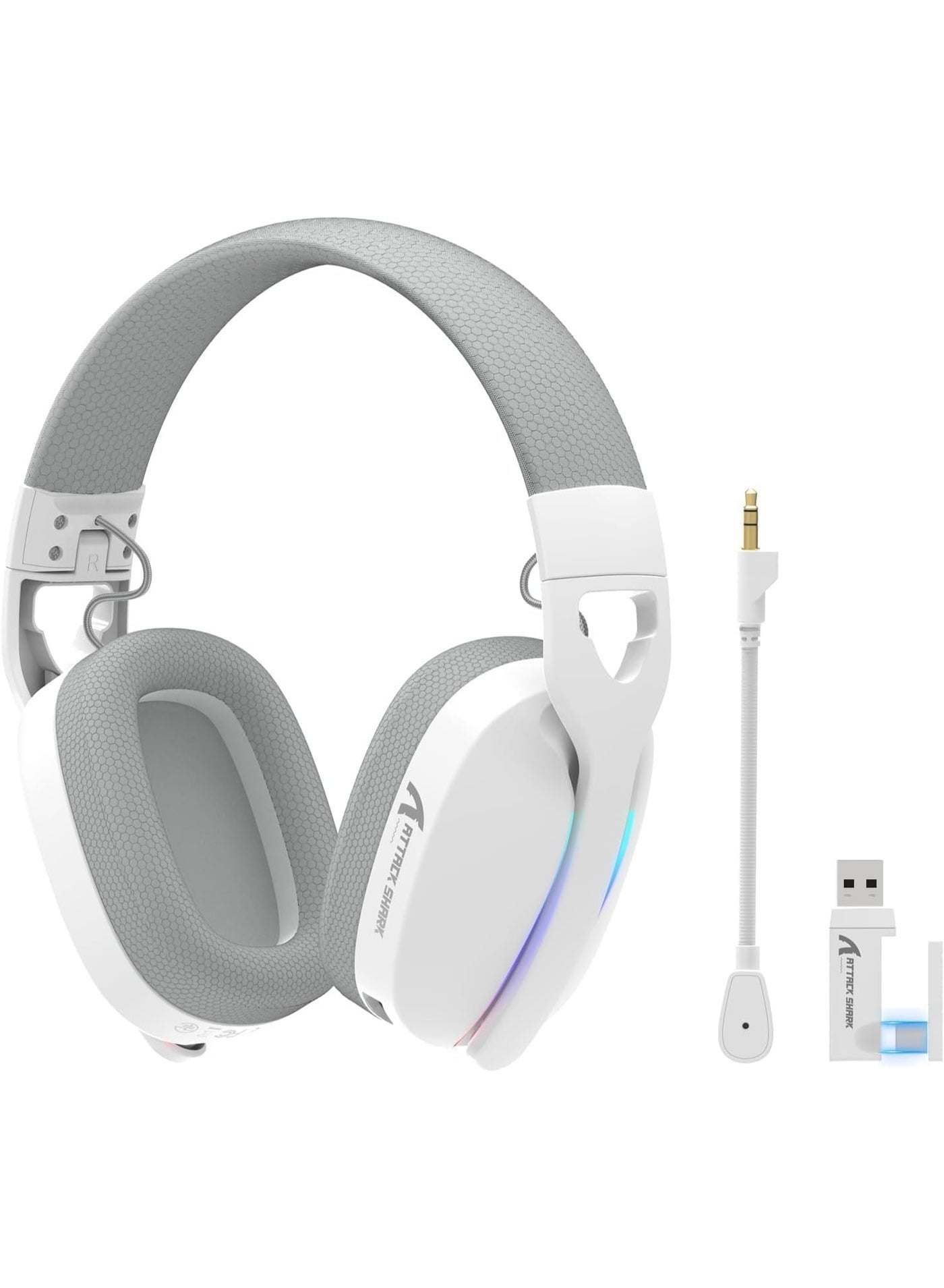 ATTACK SHARK L90 Wireless Gaming Headset Bluetooth…