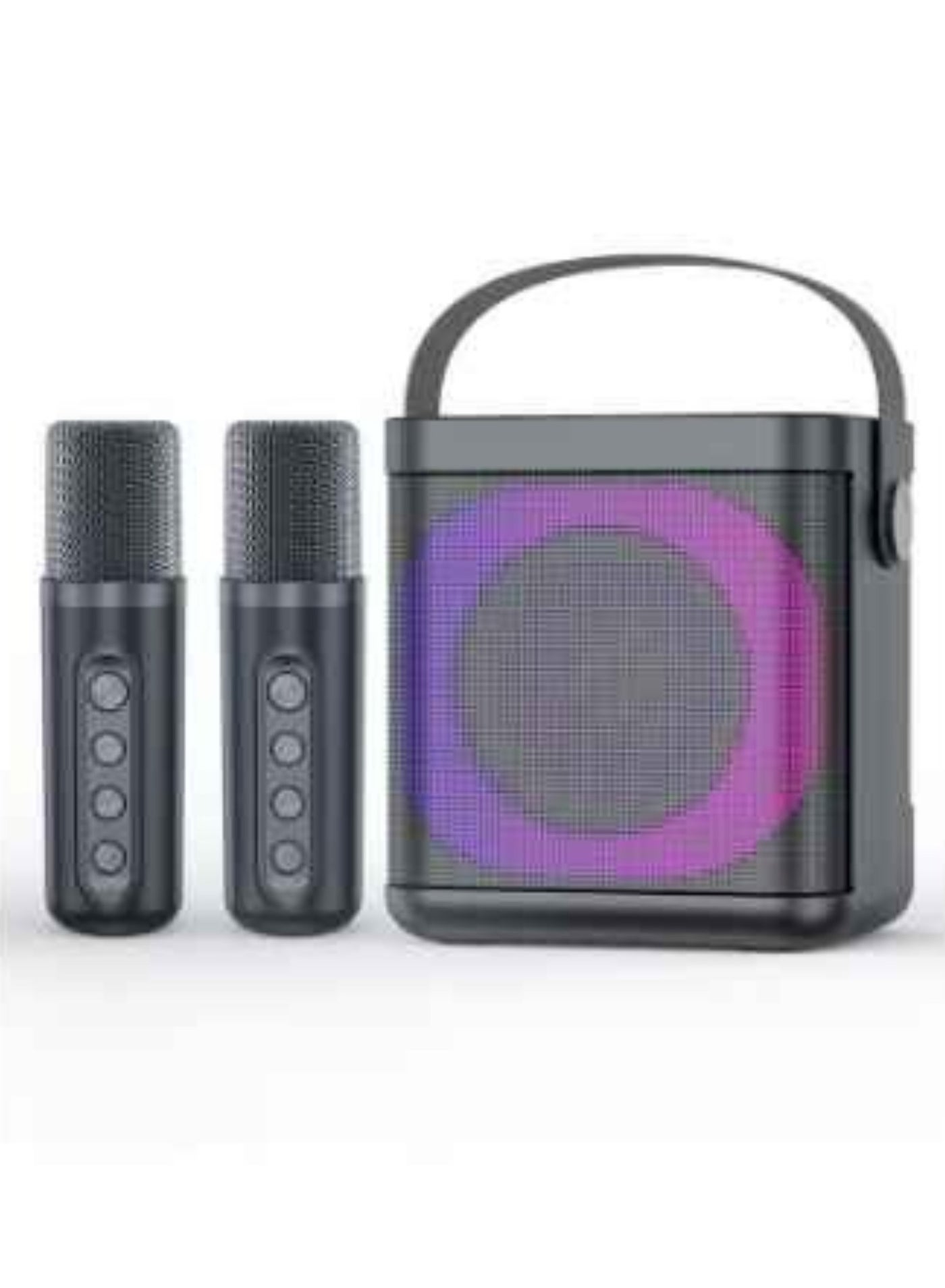 Compare YS307 Karaoke Bluetooth Speaker Dual Microphone Card Microphone Integrated K Song Bluetooth Subwoofer at KSA Price