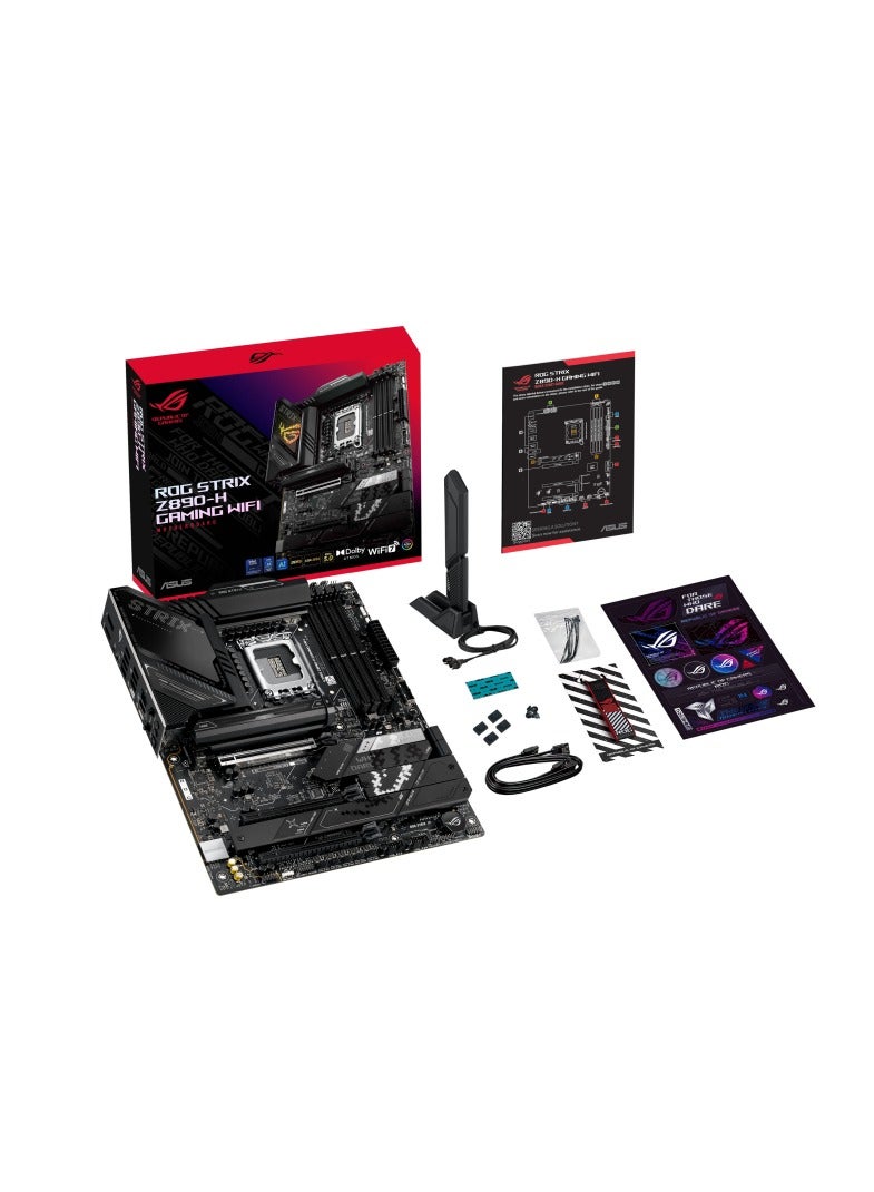 ROG Strix Z890-H Gaming WiFi ATX Motherboard – LGA…