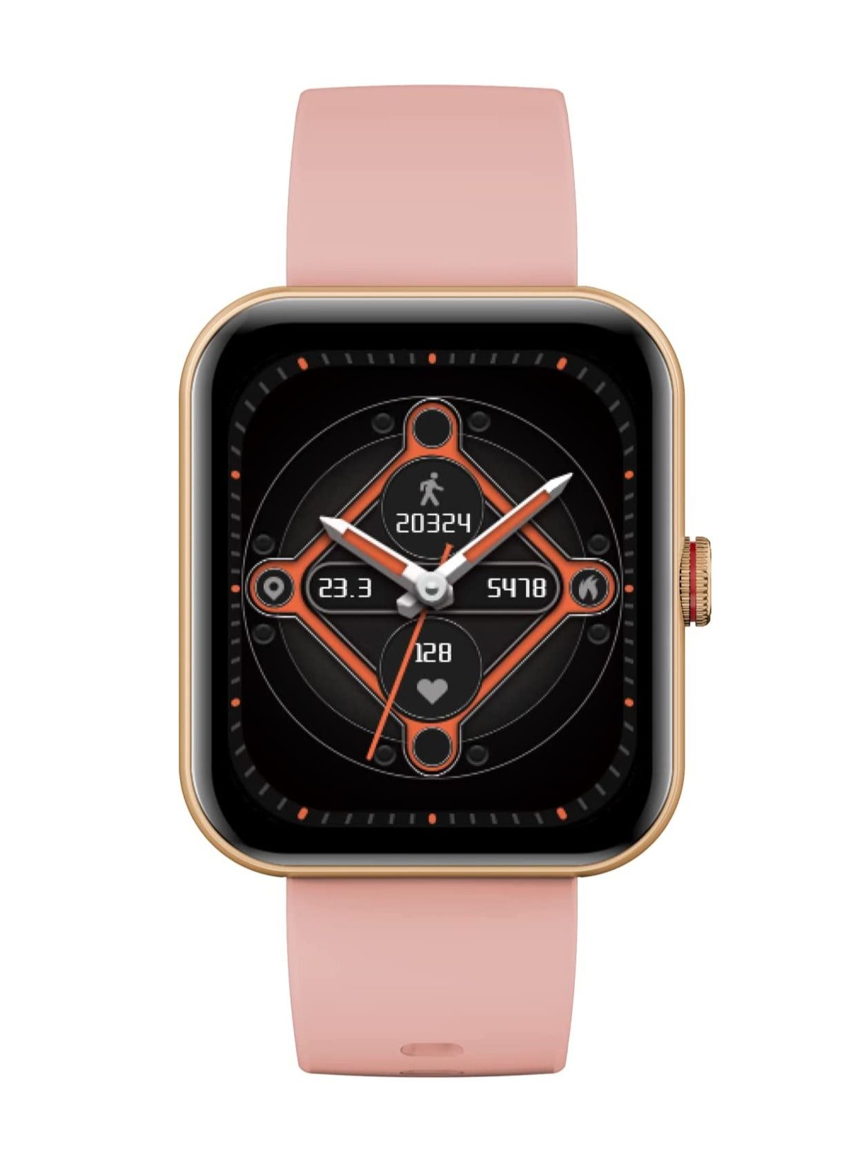 Compare Xcell G5 Talk Smart watch, Heart RateBlood PressureOxygen Level Monitoring, Receive & Make Calls,Water Resistance: IP67, 1 Week Battery Life, Compatibility: IOSAndroid Pink at KSA Price