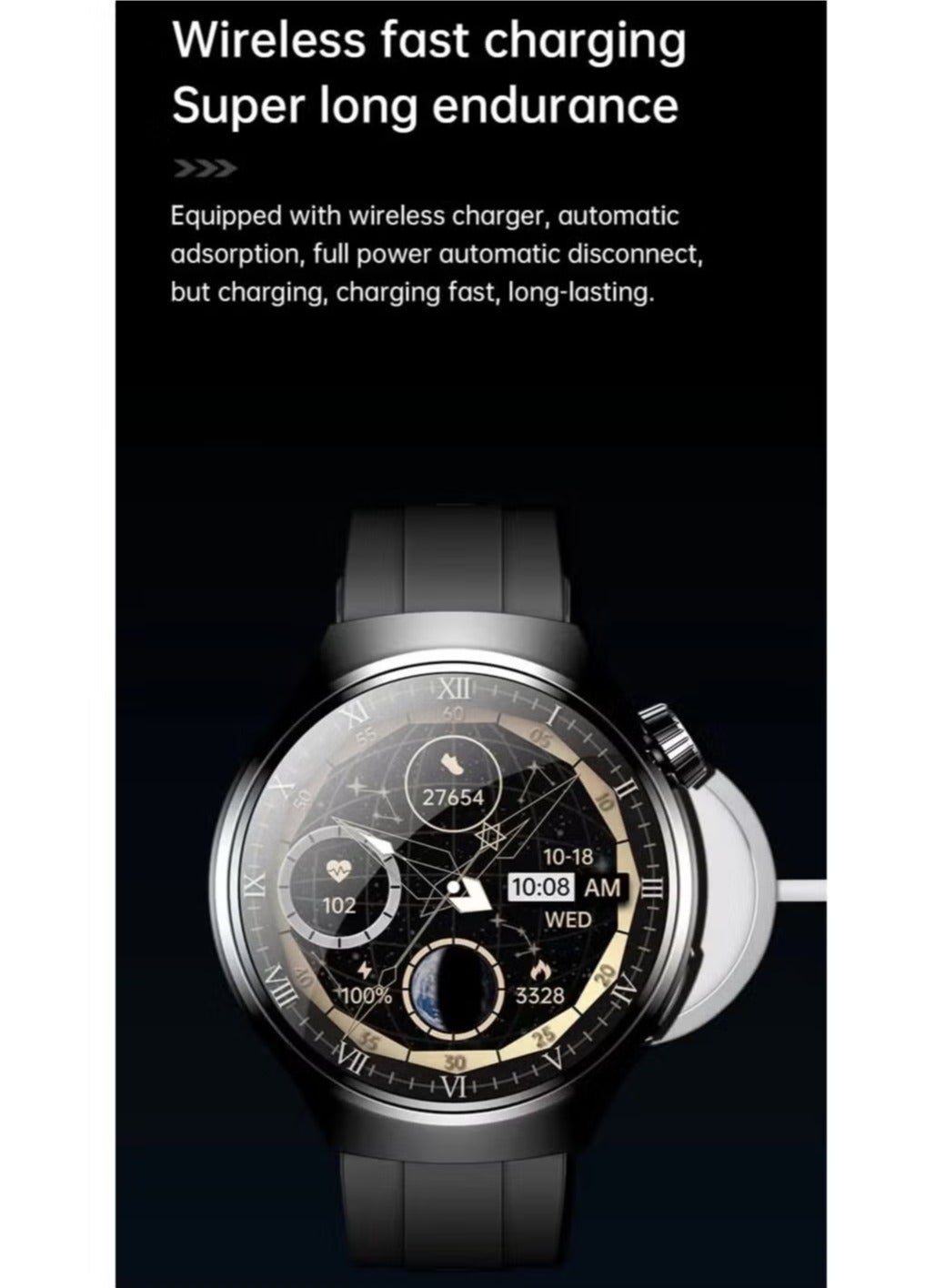 X16 Round Shape Curved Display Smartwatch with…