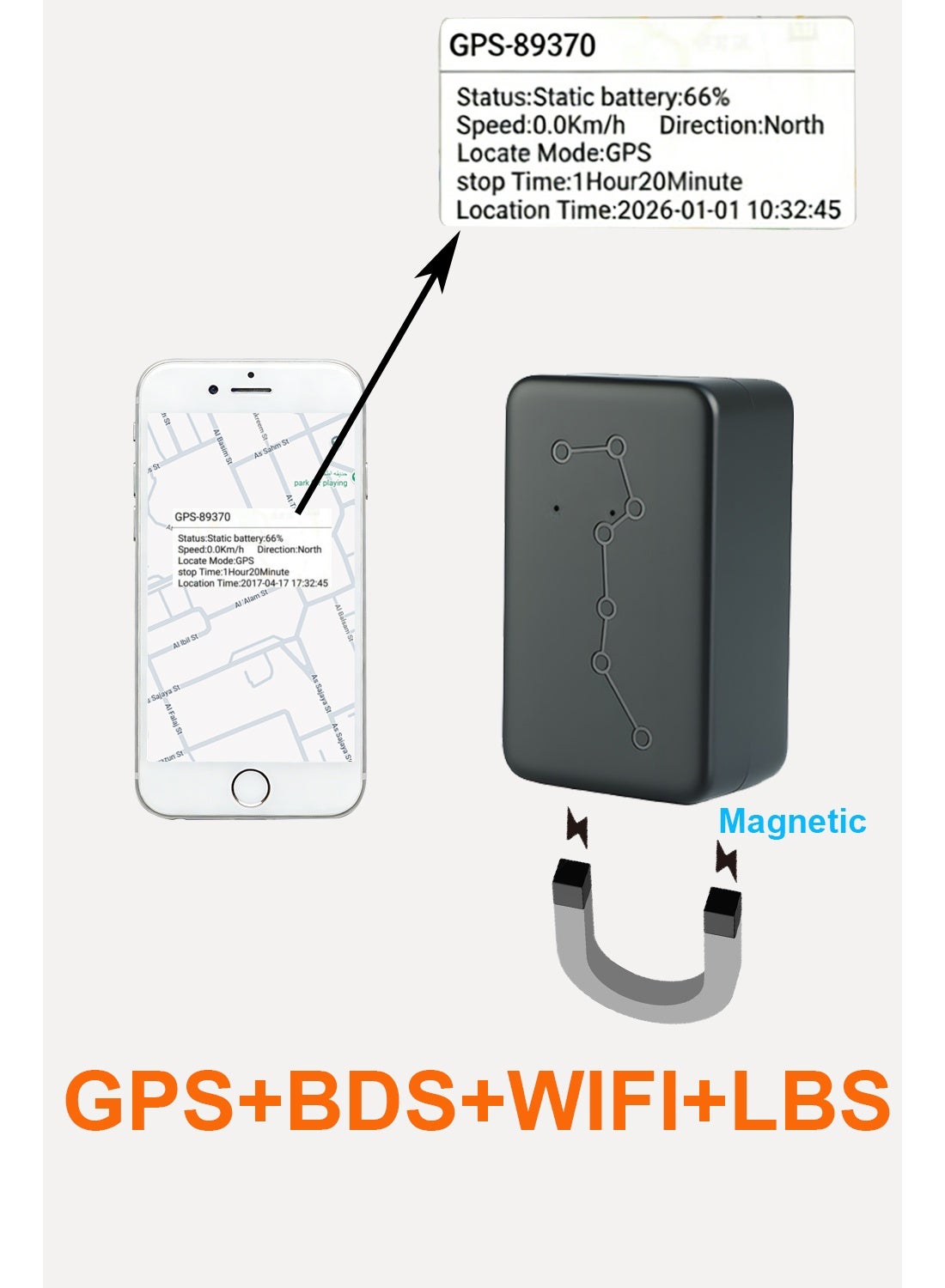 4G GPS tracker Magnetic car tracking device…