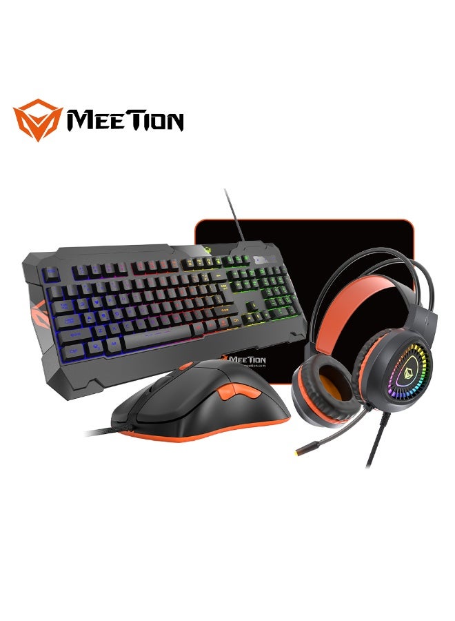 Meetion Gaming Mouse Keyboard and Headset Combo…