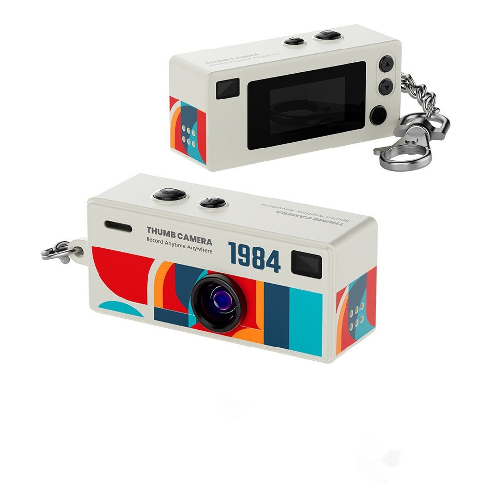 Mini Retro Thumb Camera 1080P HD Video Recorder –…