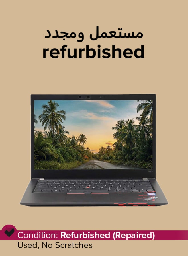 Compare Refurbished  ThinkPad T480s Laptop With 14Inch Full HD Display, Core i78650U ProcessorOcta Core8th Gen8GB RAM256GB SSDIntel UHD 600 GraphicsWindows 11 English black at KSA Price