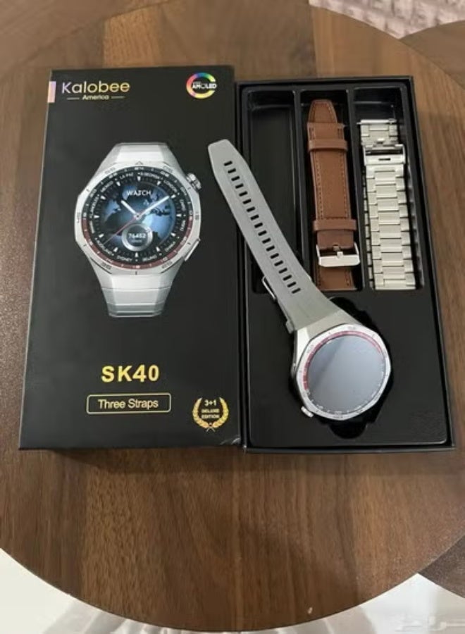 SK40 Smartwatch | AMOLED Display | Bluetooth…