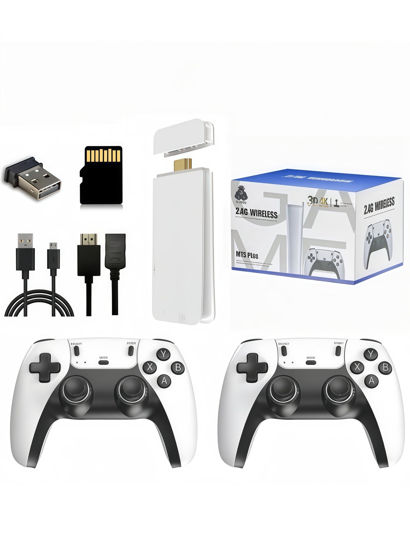 64G M15 Retro Game Stick, 4K HDMI Output,…