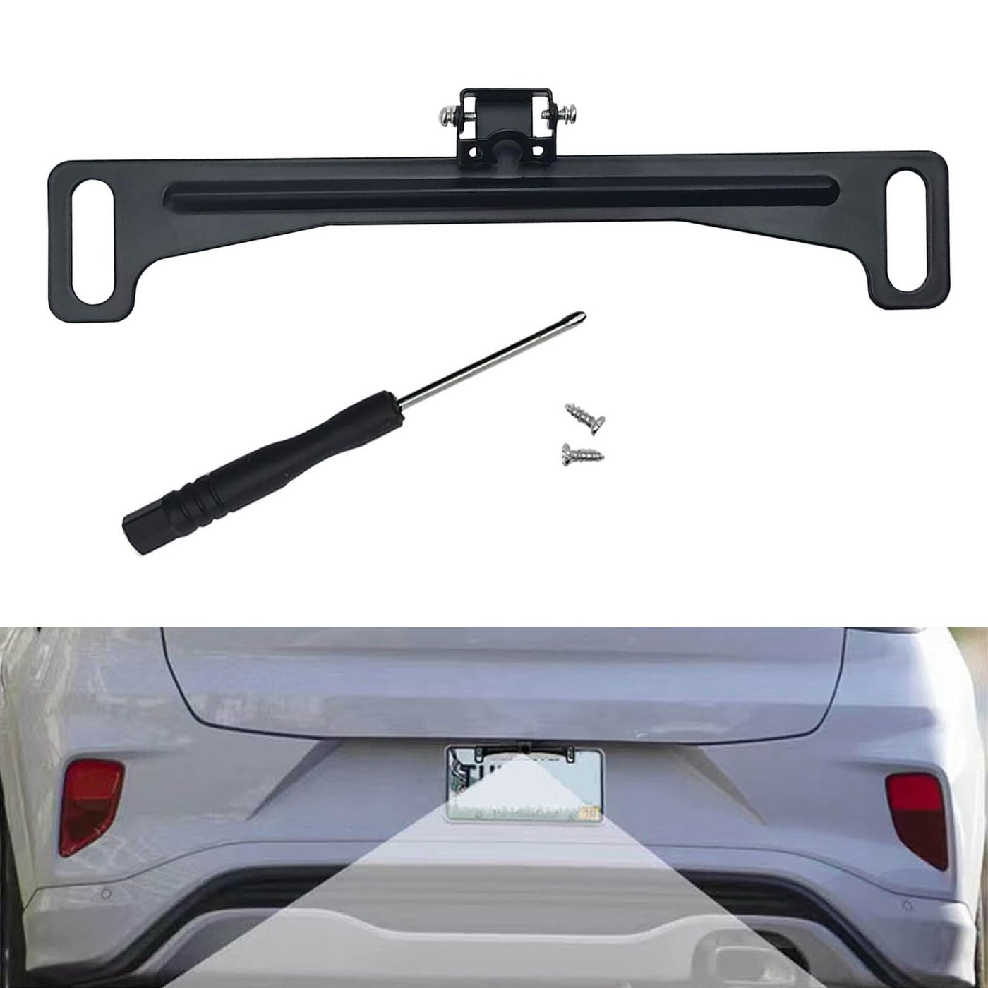 Neynavy 1 Pc Car Rear View Camera License…