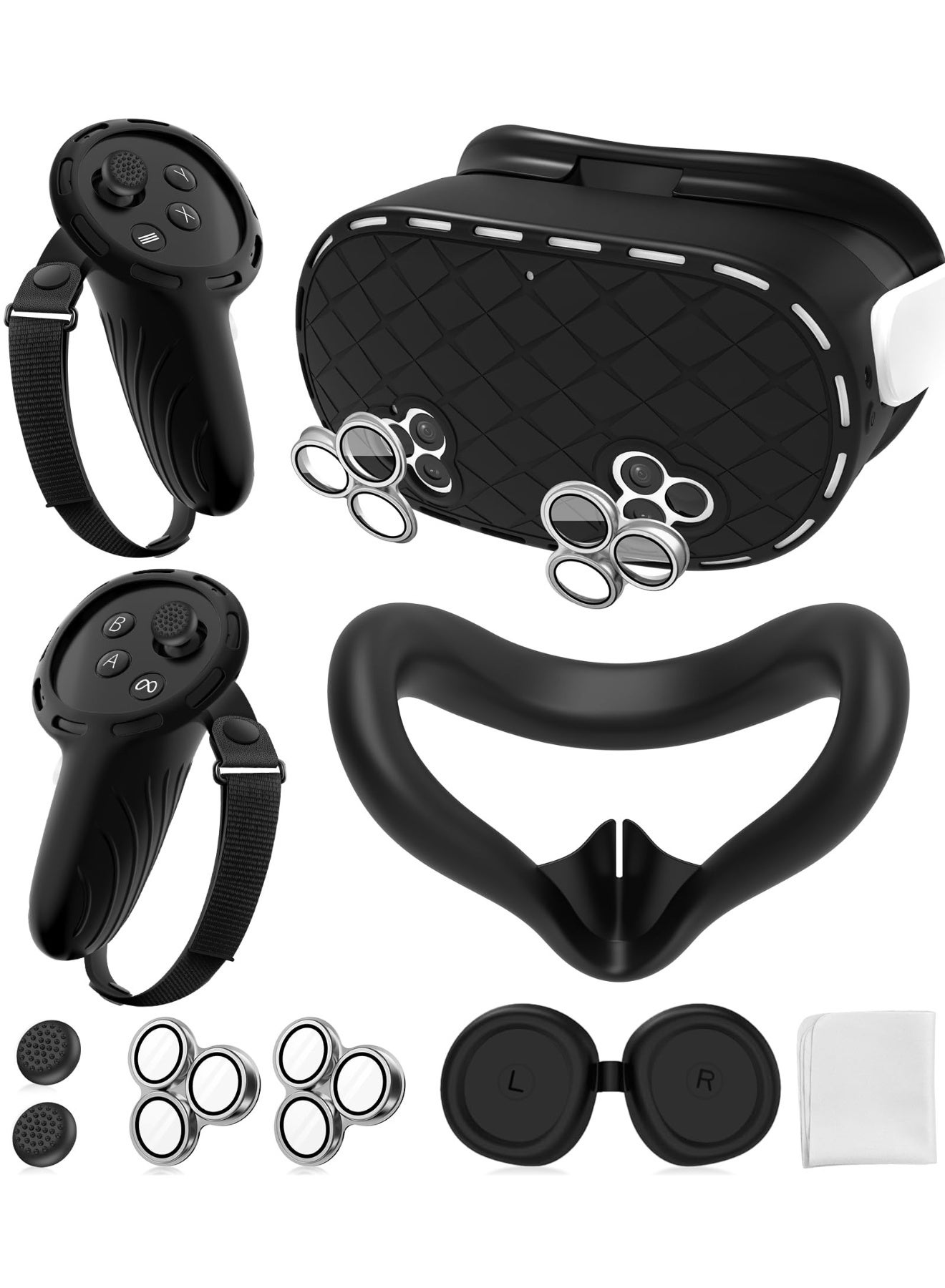 9-in-1 Silicone Cover Set for Meta/Oculus Quest…