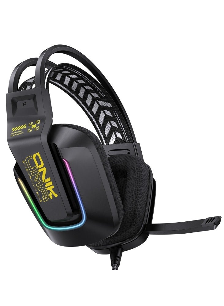 ONIKUMA X13 RGB Colorful Lighting Wired Gaming…