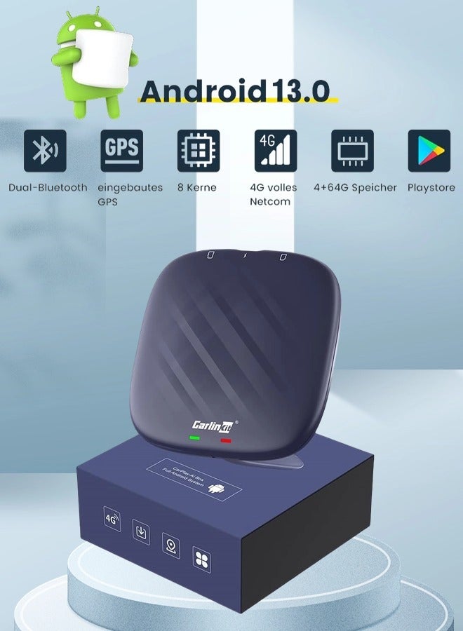 2024 Android 13.0 CarPlay Ai Box 4 64G…