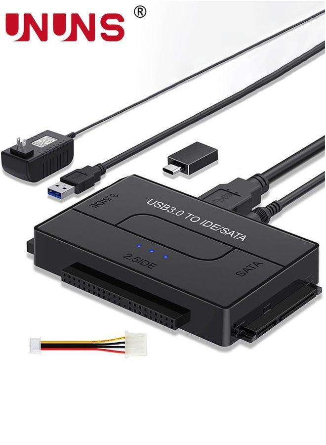 Compare SATA IDE To USB 3.0 Hard Drive Adapter,External Adapter Kit,Ultra Recovery Reader Converter For Universal 2.5 3.5 HDDSSD,CDDVD Optical Drives at KSA Price