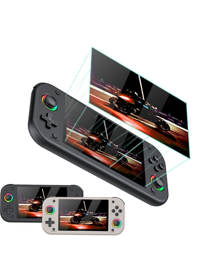 Compare M26 Handheld Video Game Console – 5.1 Screen, 30+ Builtin Games, RGB Light Ring, 3D Rocker, PSP Style at KSA Price