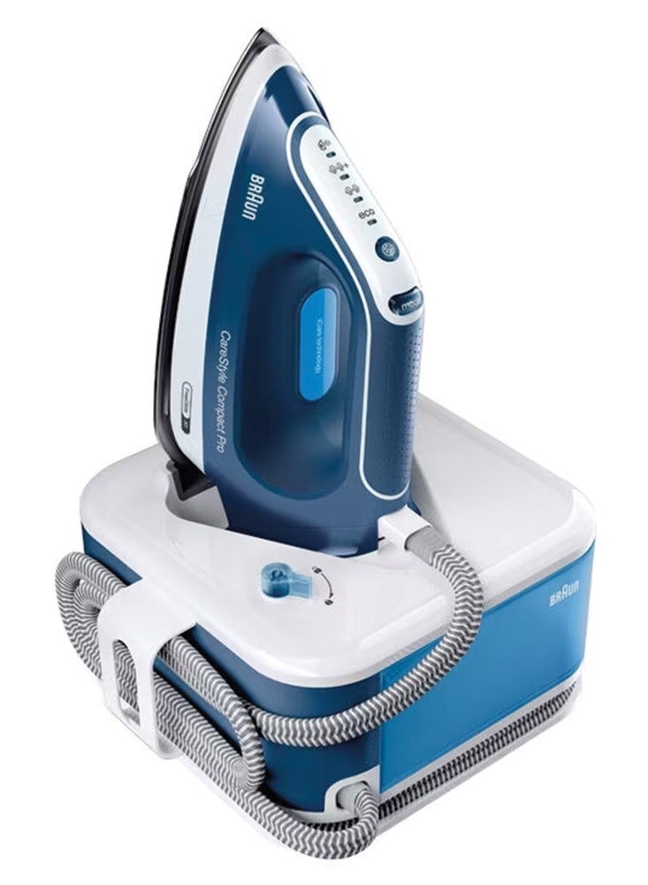 Compare CareStyle Compact Pro Steam Generator, 1.5 ltr Tank, Smart iCare, Turbo mode, Auto Off, 6.5 barpump pressure 1.5 L 2400 W IS 2565 Blue at KSA Price