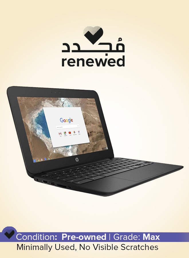 Compare Renewed  Chromebook G5 EE Laptop With 11.6Inch Display, Intel Celeron5th Gen4GB RAM16GB SSDChrome OS English Black at KSA Price