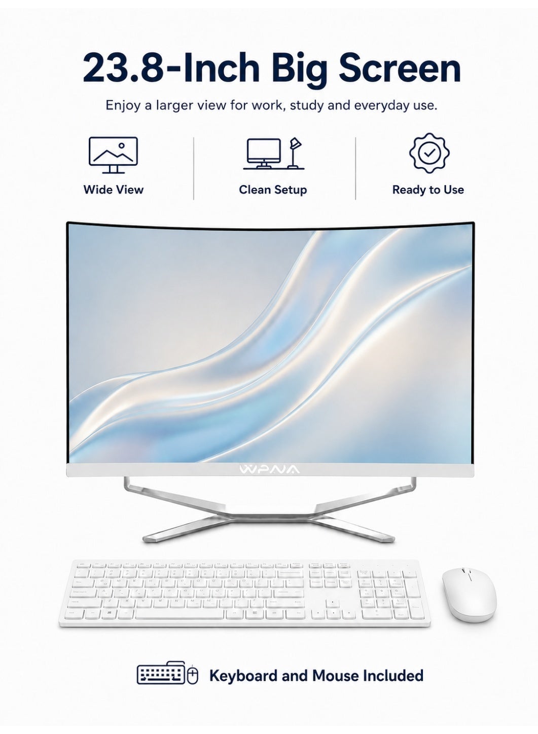 All-In-One 24-inch Desktop, Core i7-4790 Processor/8GB…