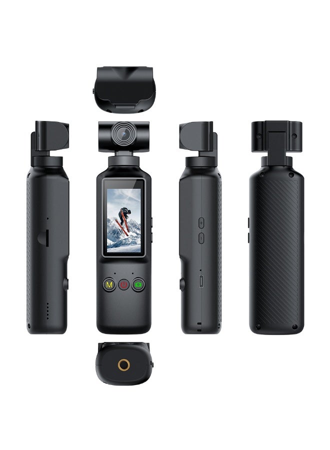 Compare 4K Ultra HD Pocket Action Camera with 270° Rotatable Lens – Mini Sports Camera for Travel & Vlogging at KSA Price
