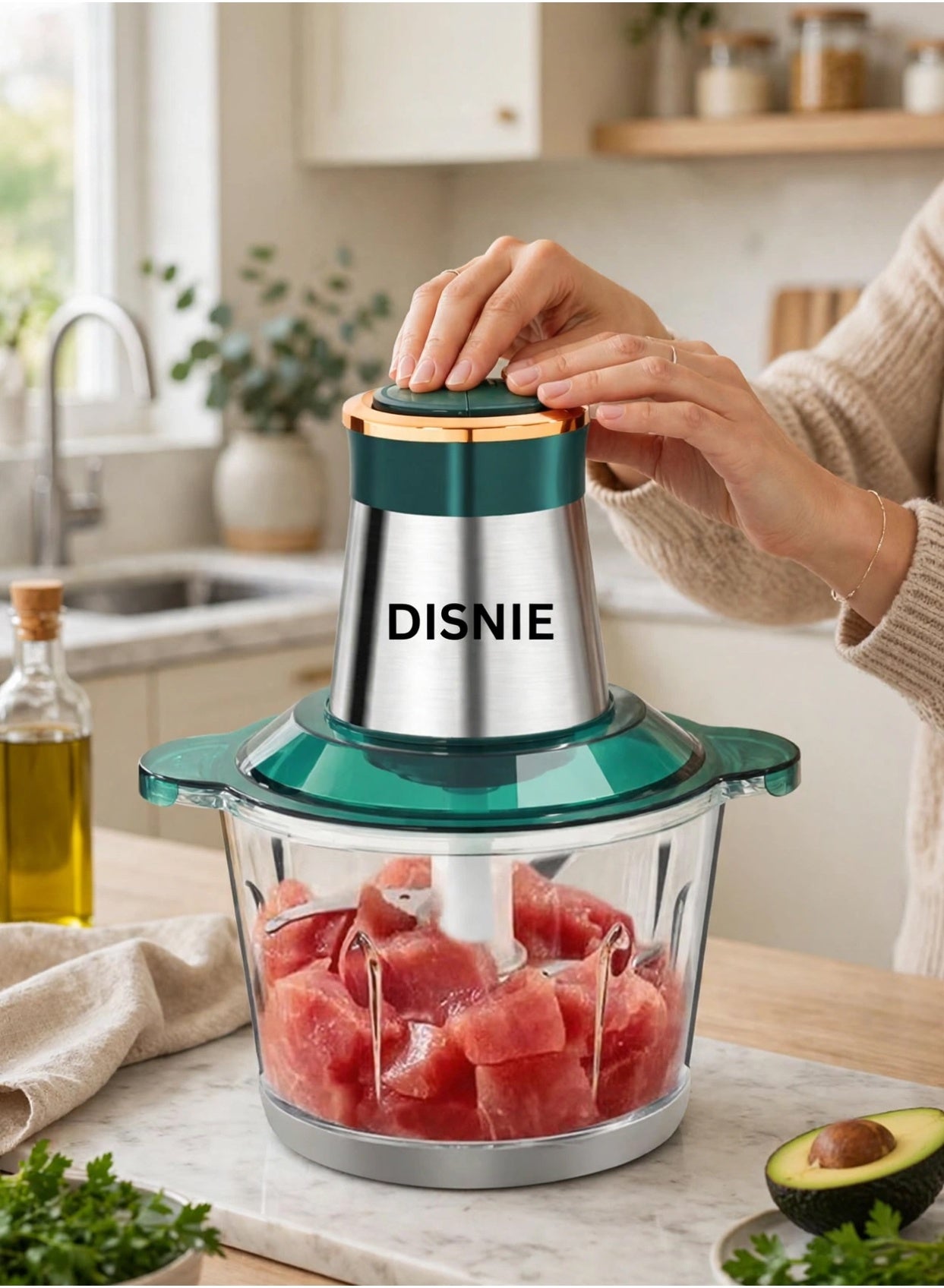 DISNIE High Quality Quick Chopper 650W 2L Large…