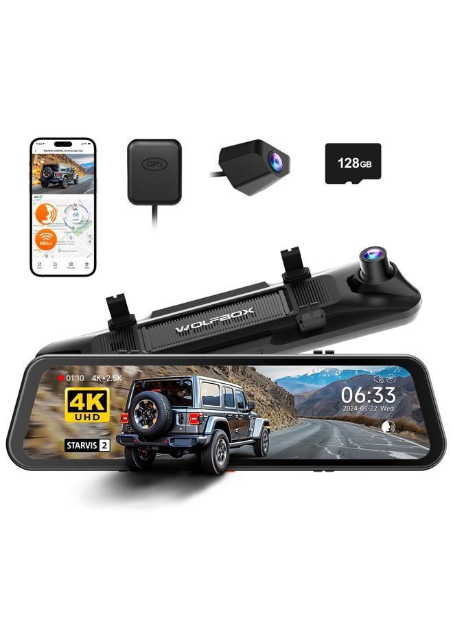 G900 PRO Mirror Dash Cam with STARVIS 2 IMX678,…