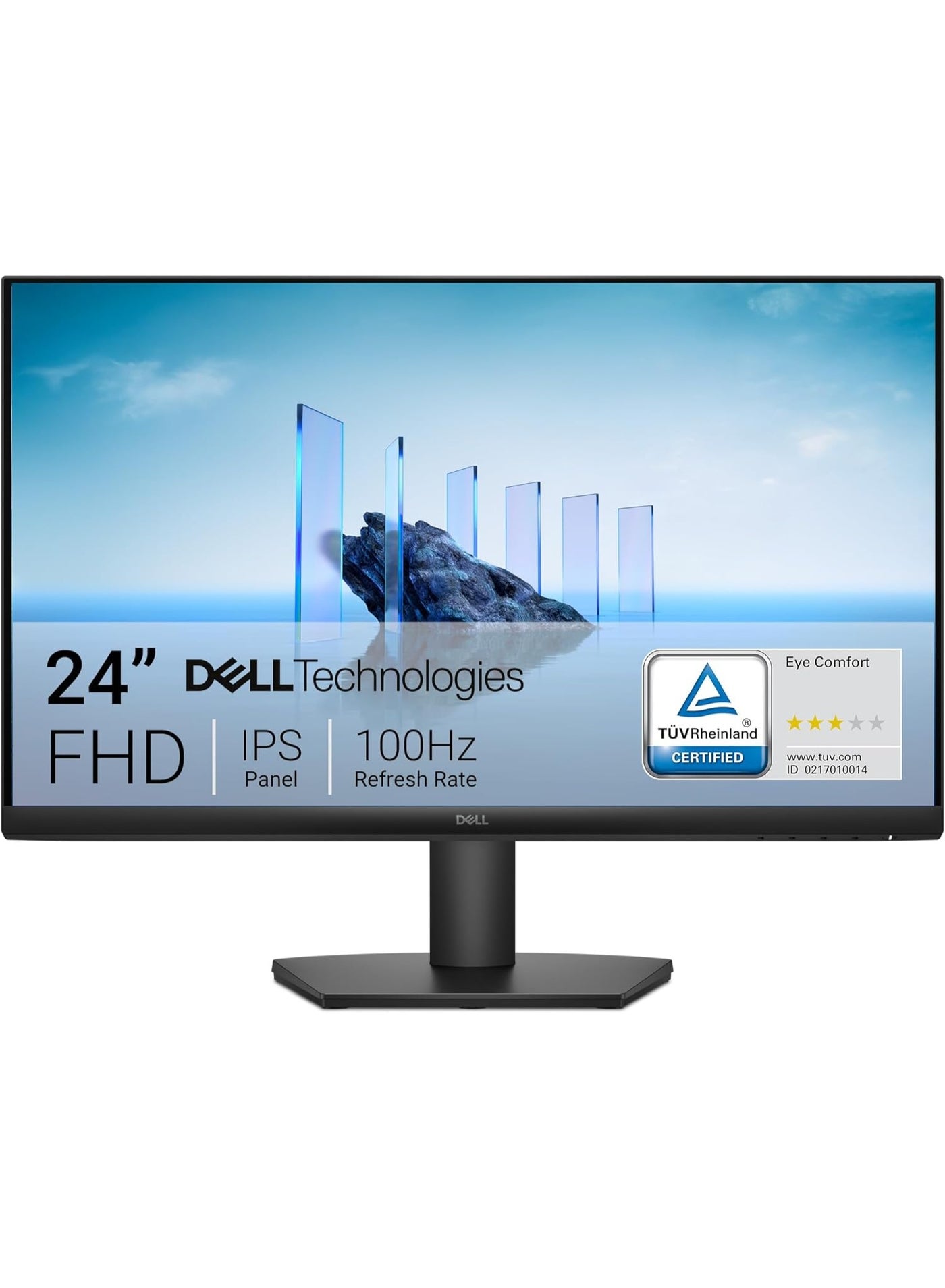 Compare 24 Monitor  SE2425HM, Full HD 1920x1080, 100Hz, IPS, 5ms, VESA 100x100mm, HDMI, VGA, 3 Year Warranty black at KSA Price
