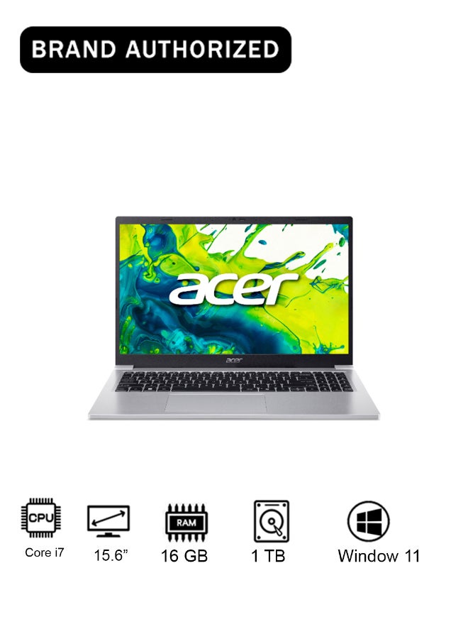 Compare Aspire Lite AL15 Laptop with 13th Gen Intel Core i713620H 10 Cores Upto 4.9GHz16GB DDR5 RAM1TB SSD StorageIntel UHD Graphics15.6 FHD IPS SlimBezel DisplayWiFi6Win 11 English Light Silver at KSA Price