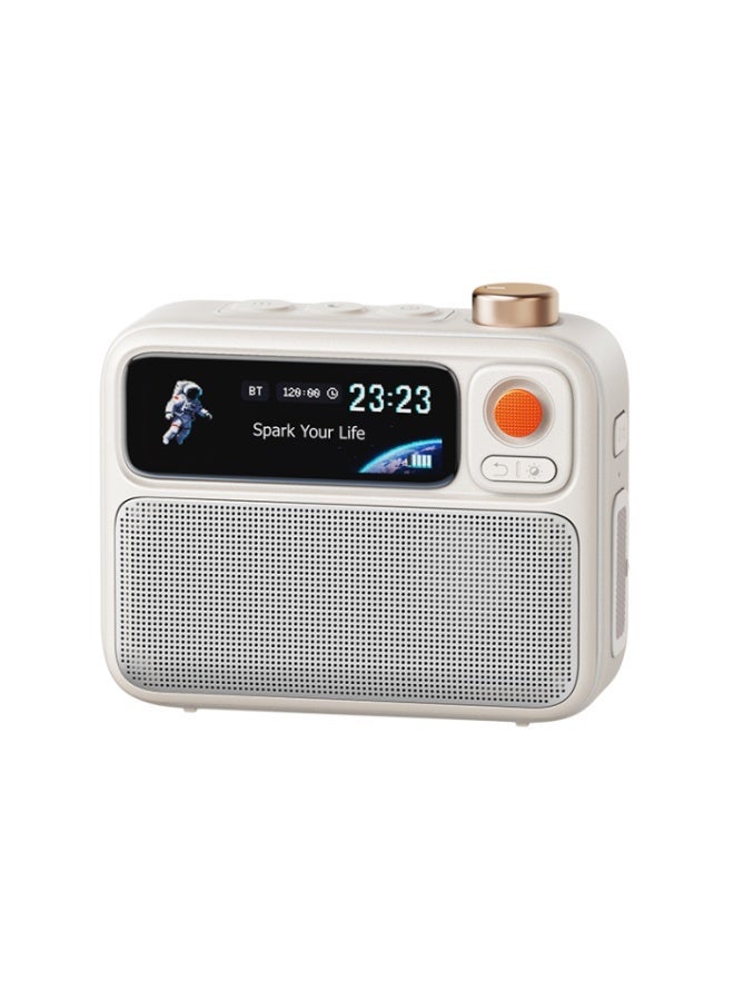 Compare Divoom FlowToo Multifunctional Bluetooth Speaker  White at KSA Price
