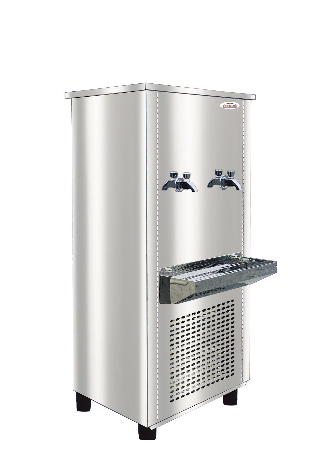 Generaltec Stainless Steel Water Cooler, 2 Taps,…