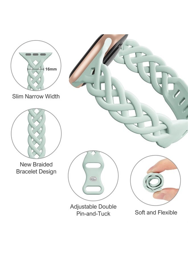 Slim Silicone Bands Compatible with Apple Watch Band…