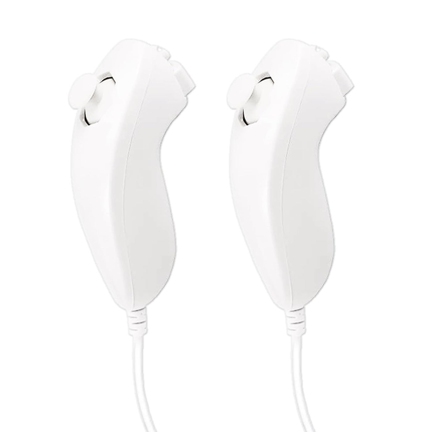 Compare Nunchuck Controllers for Nintendo Wii 3Axis Motion Sensing Video Game Controller  2 Pack at KSA Price