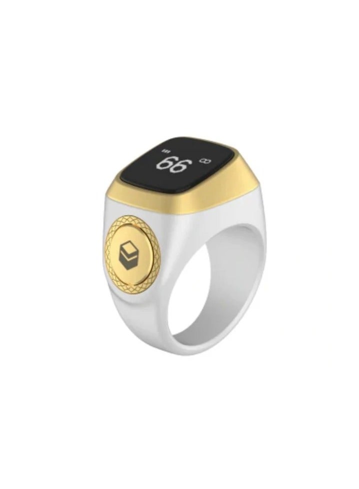 Compare 22mm Smart Digital Tasbih Zikr Ring Counter Prayer Timing Reminder OLED Display Ring at KSA Price