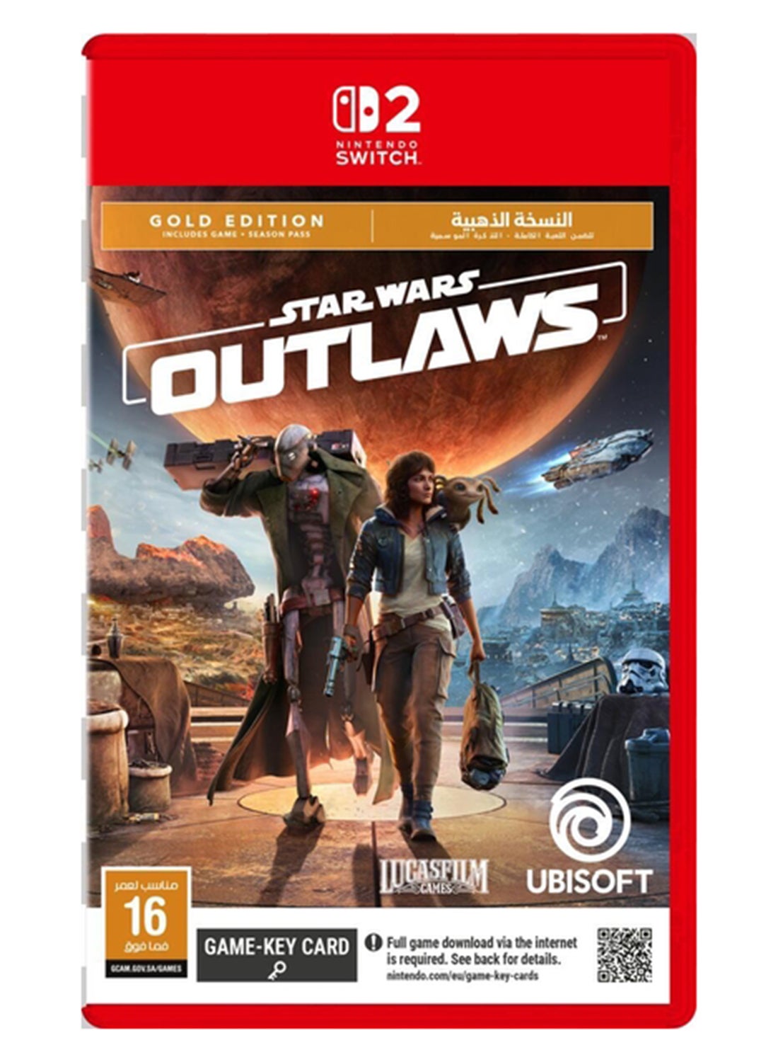 SWITCH 2 Star Wars Outlaws Gold Edition - Action…