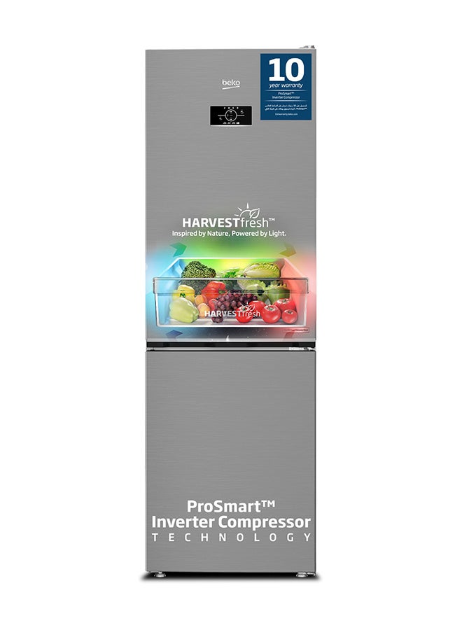 Compare Refrigerator 316 Liters Capacity, Double Door, Bottom Mount, No Frost, Harvest Fresh Technology, NeoFrost Dual Cooling, Low Noise, 10 Years Warranty on ProSmart Inverter Compressor 90 W 90 W RDNE400CS Pet Inox at KSA Price