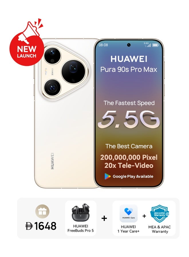 Pura 90s Pro Max 5.5G AI Dual SIM Blush…