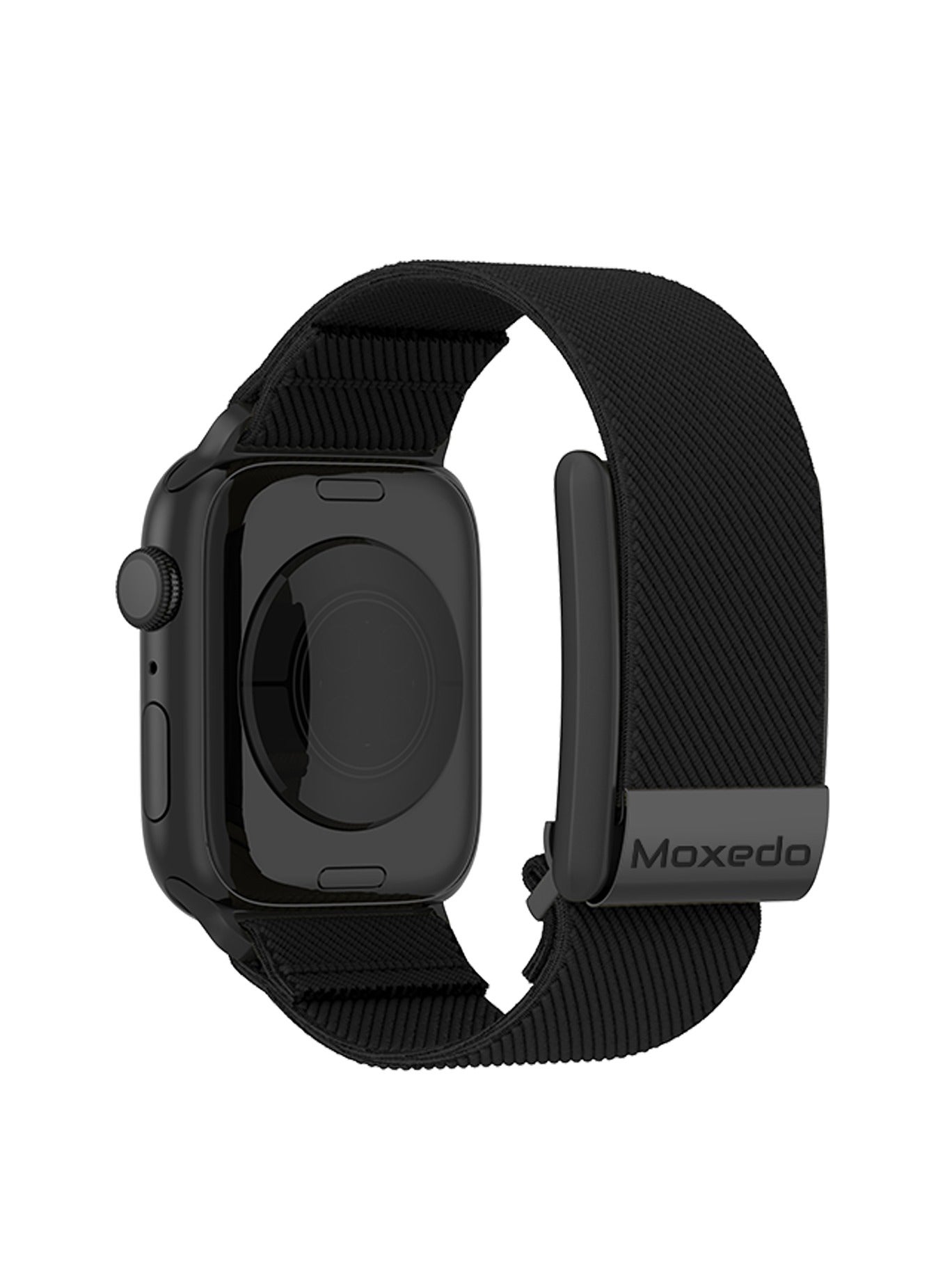 Compare Moxedo Hybrid FitWeave Nylon Braided Band Adjustable Replacement Strap Compatible for iWatch and Whoop 4.0 Wearable Health and Fitness Tracker  Black at KSA Price