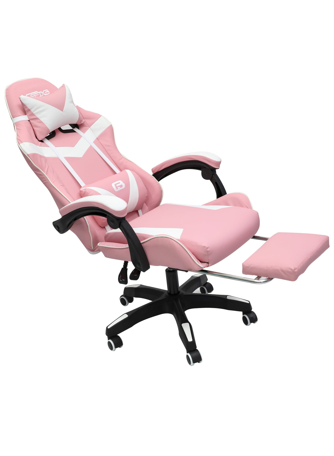 Multi Home Furniture Pink & White Gaming Chair…
