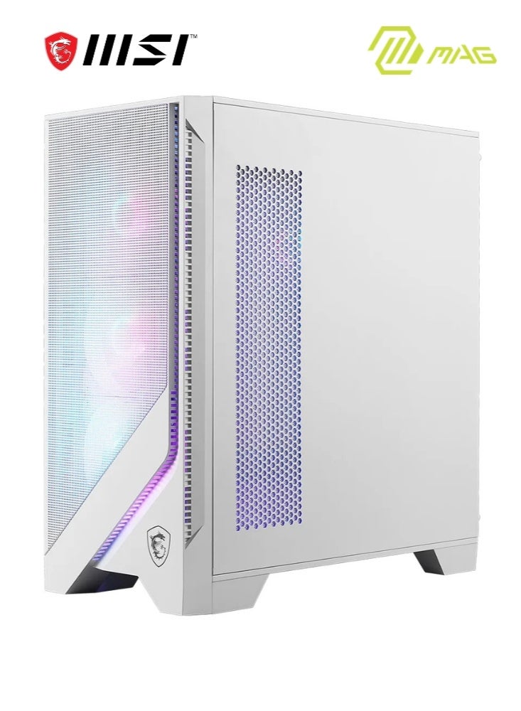 MSI MAG Forge 320R Airflow WHITE | ATX…