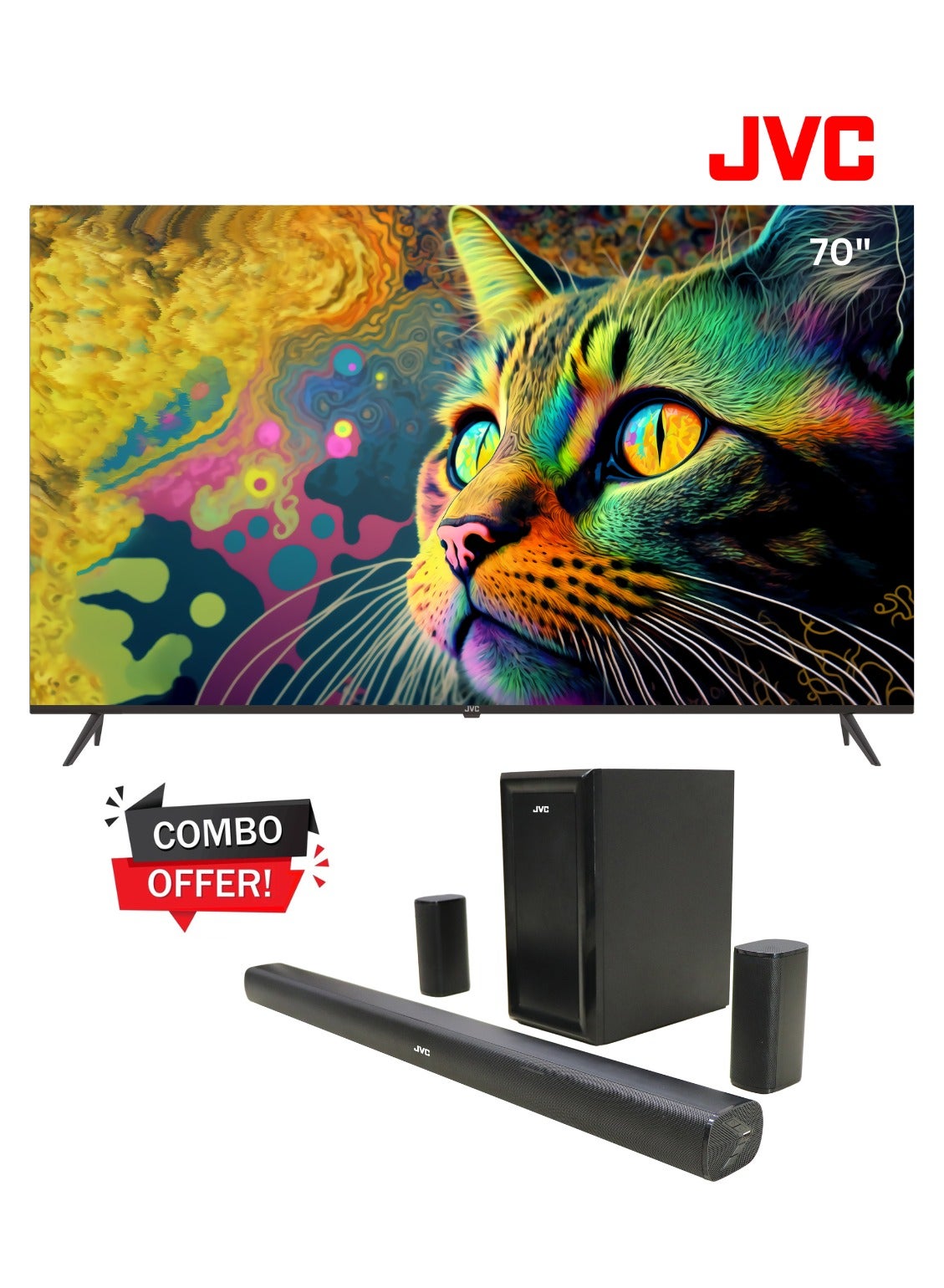 70 Inch Edgeless 4K UHD Android 14 Smart…