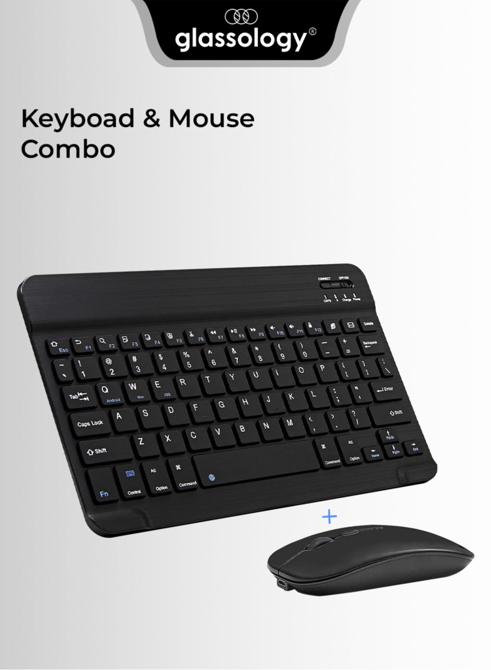 Universal Wireless Keyboard & Mouse Combo with…