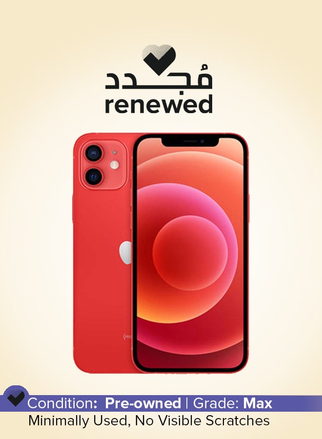Compare Renewed  iPhone 12 256GB Red 5G With Facetime  International Version at KSA Price
