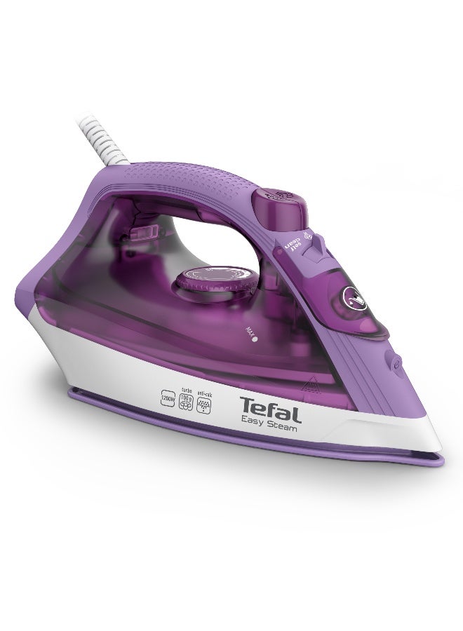 Compare TEFAL Steam Iron  Continuous Steam Flow of 20 Grams per minute and 100 gmin with the boost for Medium thickness fabrics  1200W  220ml  5060Hz  Esay Steam FV1953M0 220 ml 1200 W FV1953M0 Lilac at KSA Price