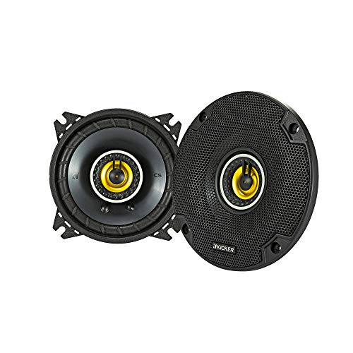 KICKER 46CSC44 CS-Series CSC4 4-Inch (100mm) Coaxial…