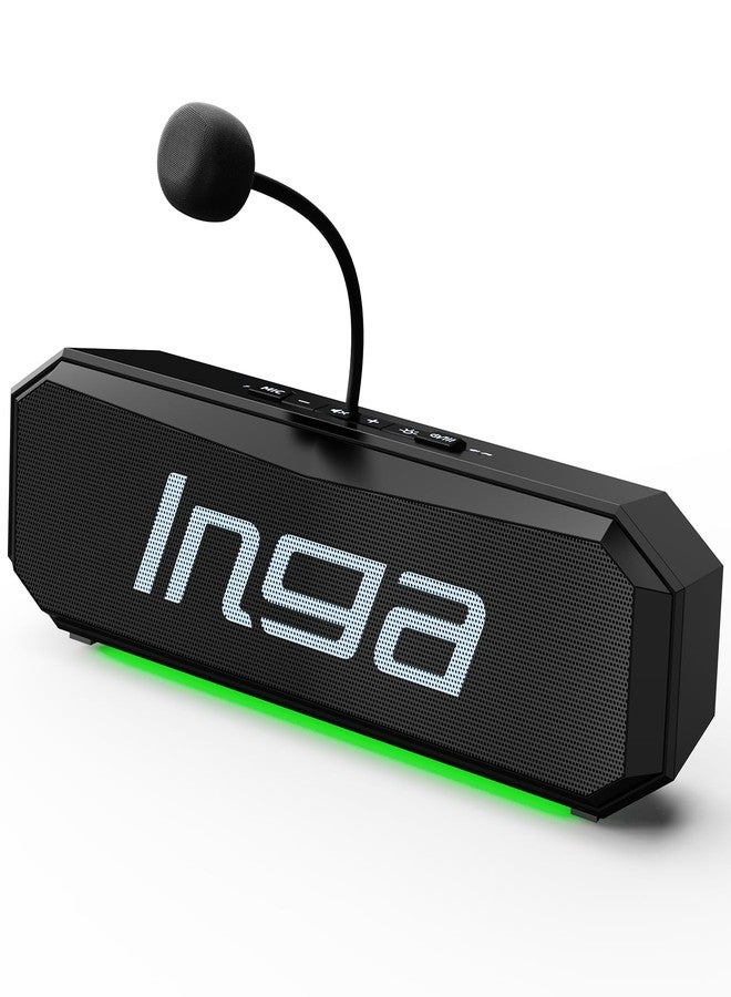 INGA Computer Speakers with Detachable Mic, Plug-and-Play…