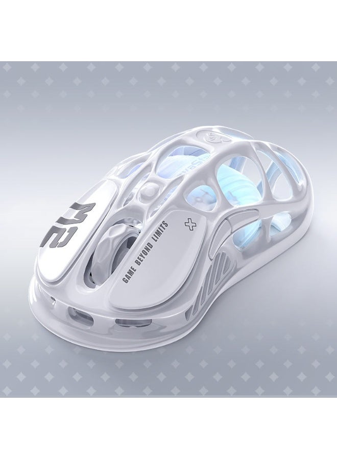 Compare Mercury M2 Wireless Gaming Mouse – 26,000 DPI PAW3395 Sensor, RGB Lighting, Lightweight Hollow Design, 5 Programmable Buttons, TriMode, 50–80h Battery, Windows & Mac Compatible | Opaline White at KSA Price