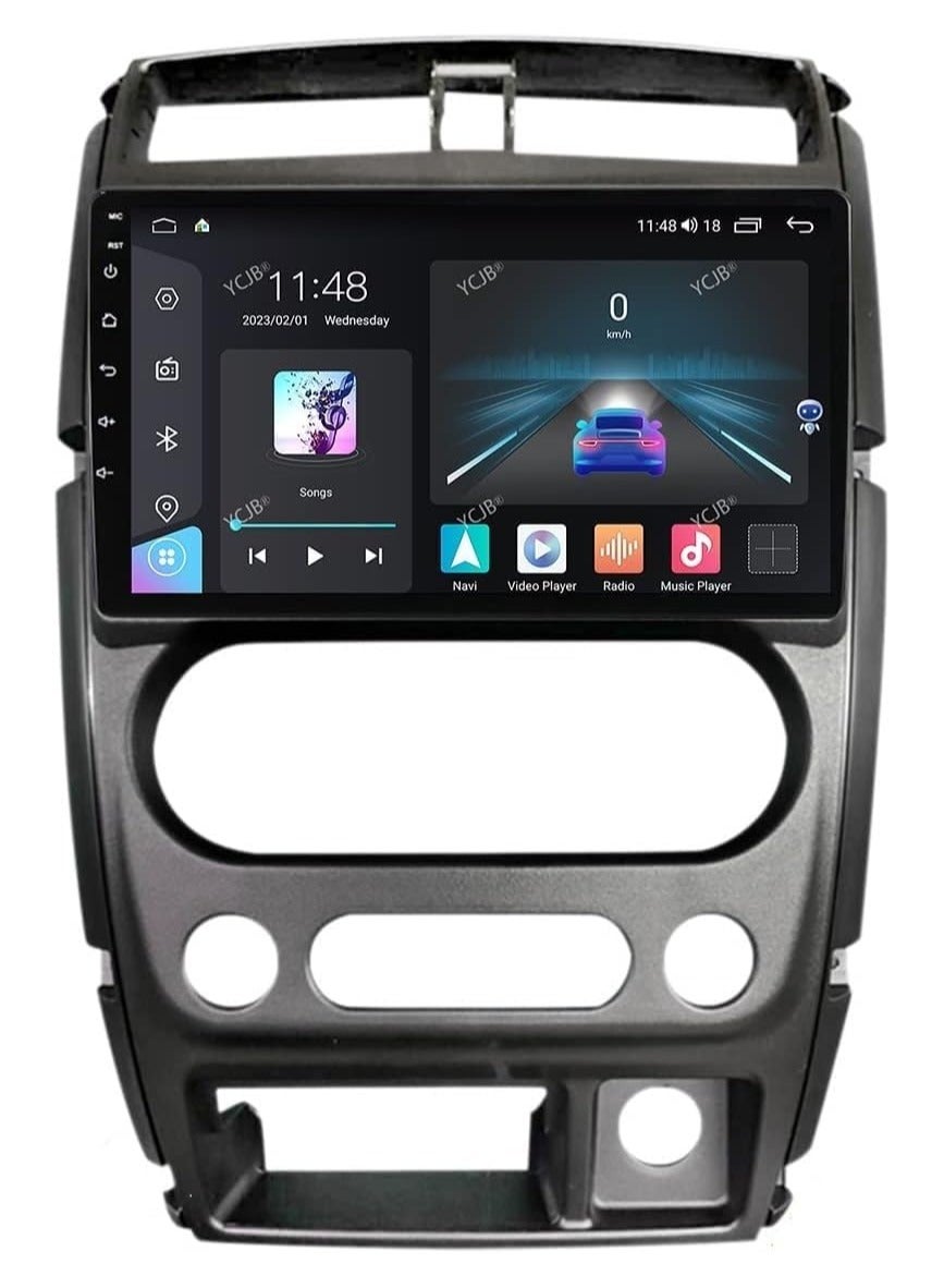 Compare Android Screen For Suzuki Jimny 2007 To 2012 4GB RAM 64GB Memory Support Apple Carplay Android Auto Full HD Touch Screen 9 Inch built In Bluetooth USB Radio WiFi Play Store Backup Camera included at KSA Price