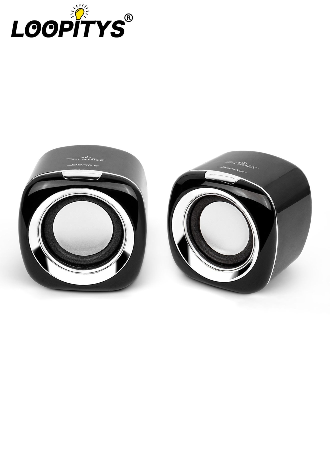 Computer Speakers, 6W PC Powered Speakers USB…