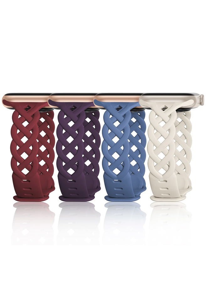 Slim Silicone Bands Compatible with Apple Watch Band…