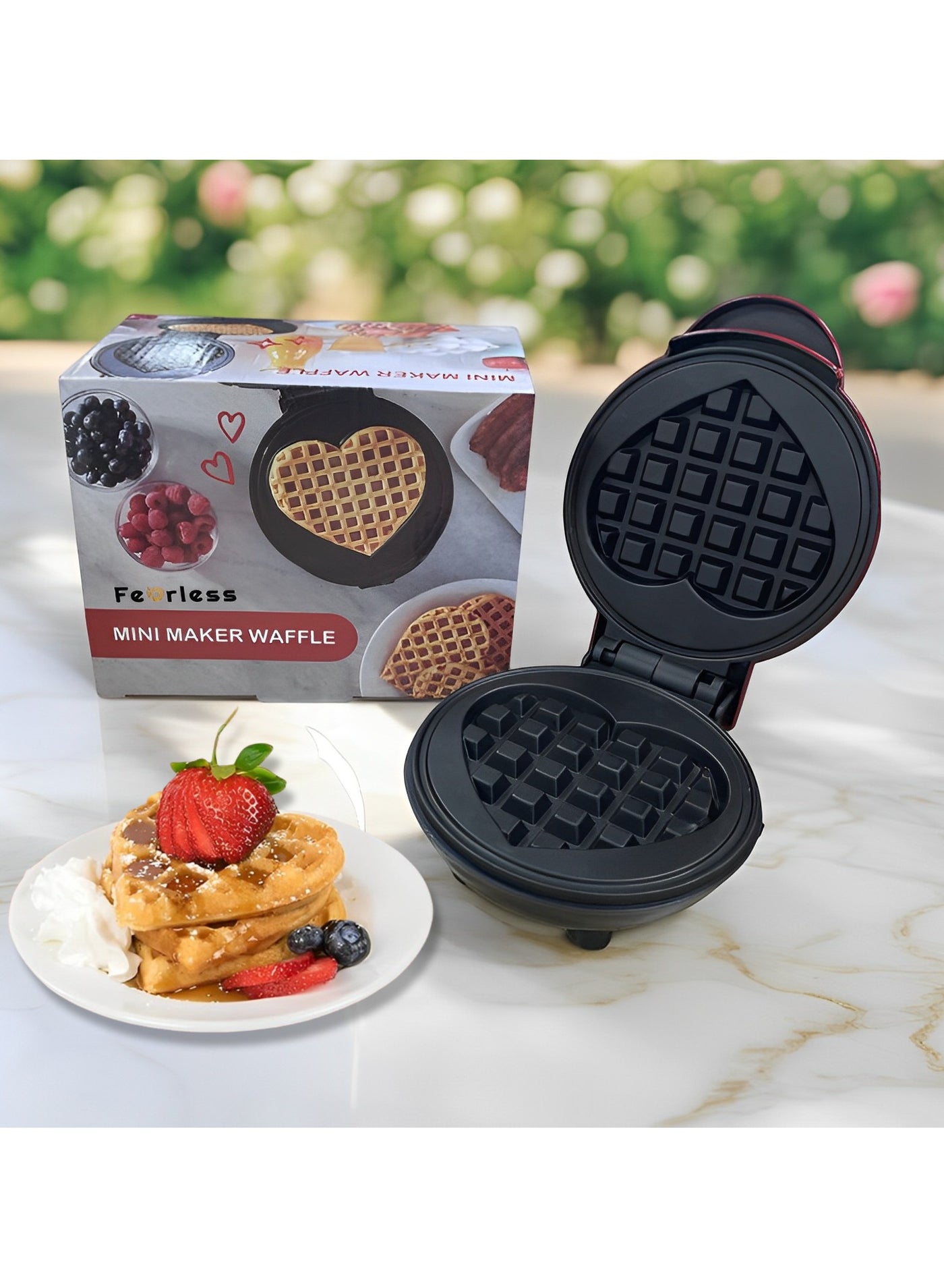 Mini Waffle Maker | Pancake maker for Browns,…