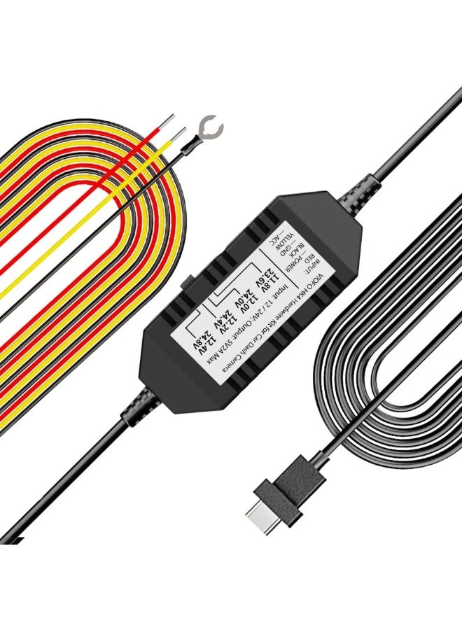 VIOFO HK3-C Acc Hardwire Kit 13 Feet USB-C…