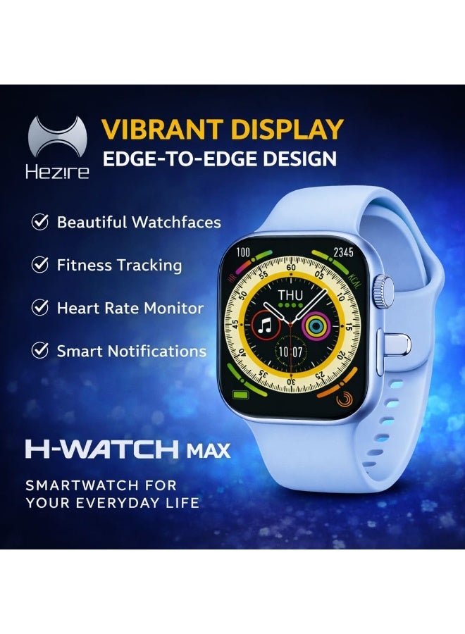 Hezire H-Watch Max Smartwatch Edge Display Fitness…